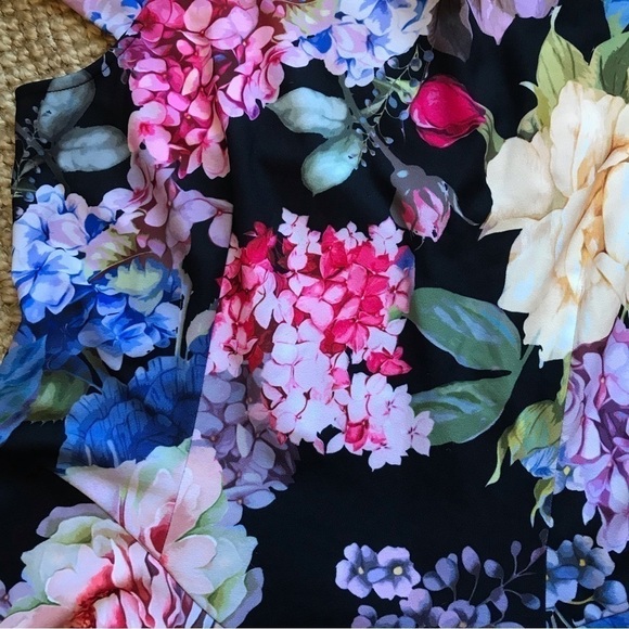 MARK Bouwer floral print dress. Plus size. - Picture 5 of 11